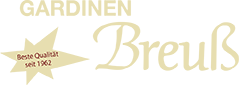 ein Logo mit einem Stern darauf - Gardinen Breuß aus Elmshorn