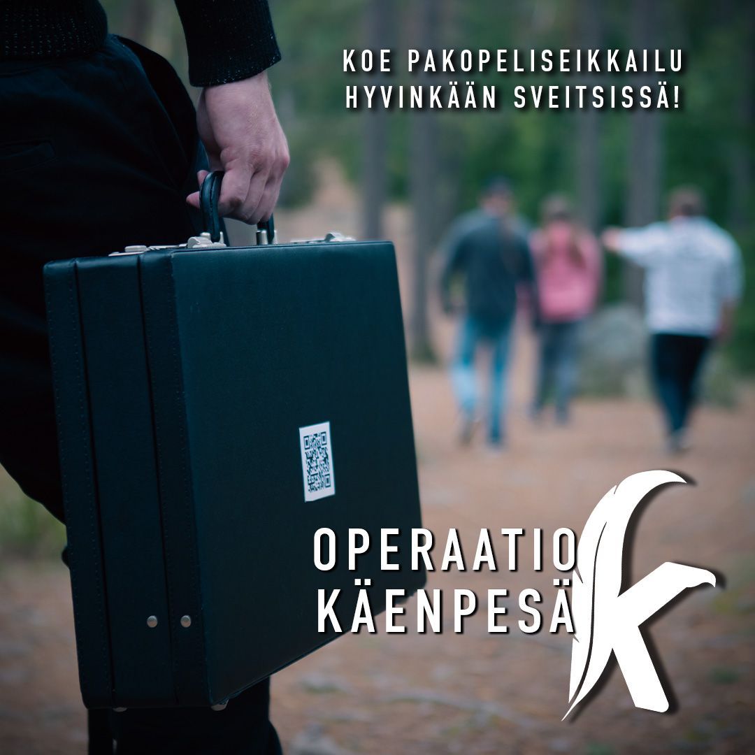 Operaatio Käenpesä -ulkopakopelissä seikkaillaan ulkona