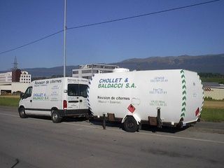 Fourgon de révision - Baldacci et Chollet SA