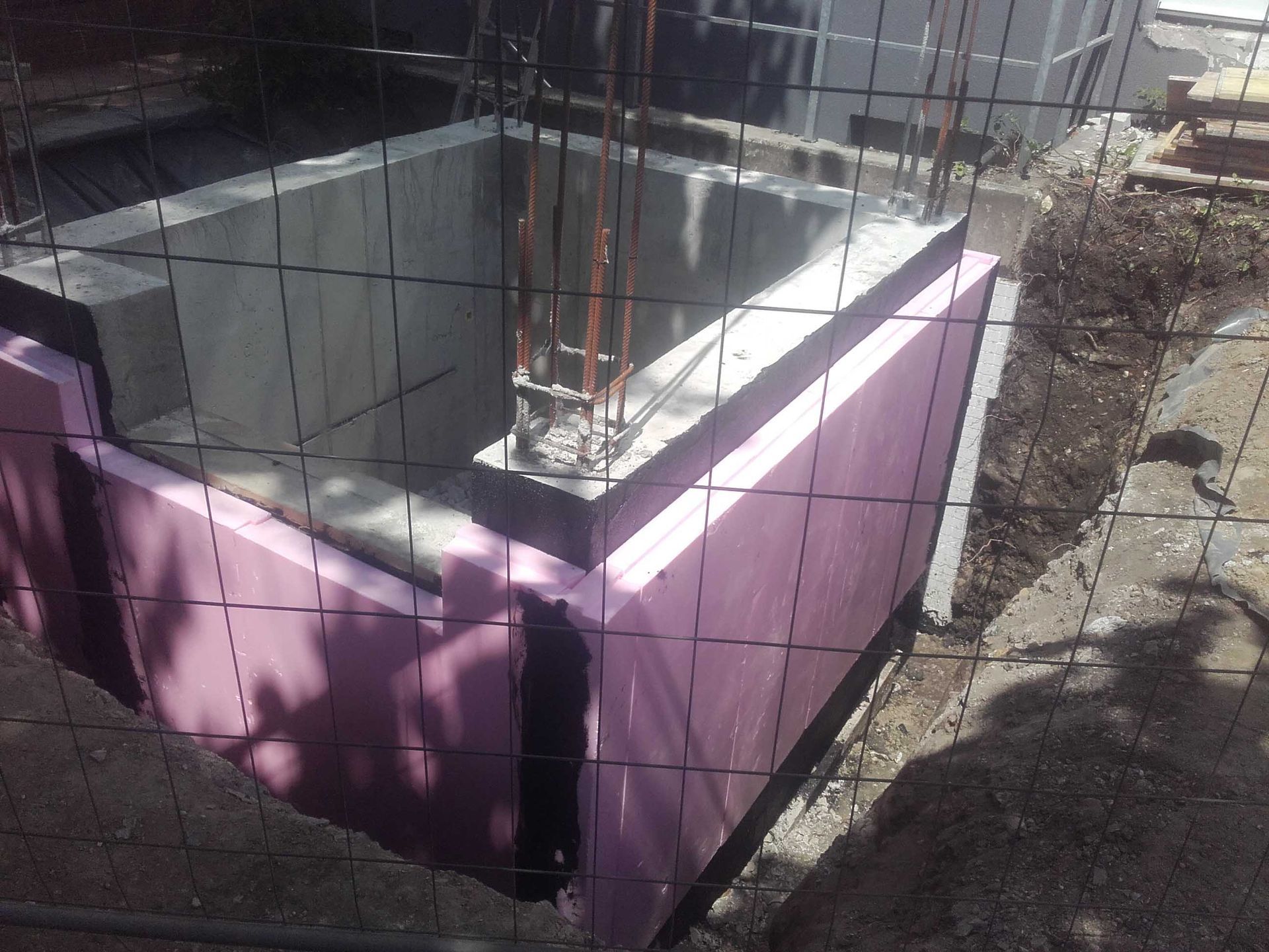 Betonarbeiten von der Rudolf Bibl Baugesellschaft mbH