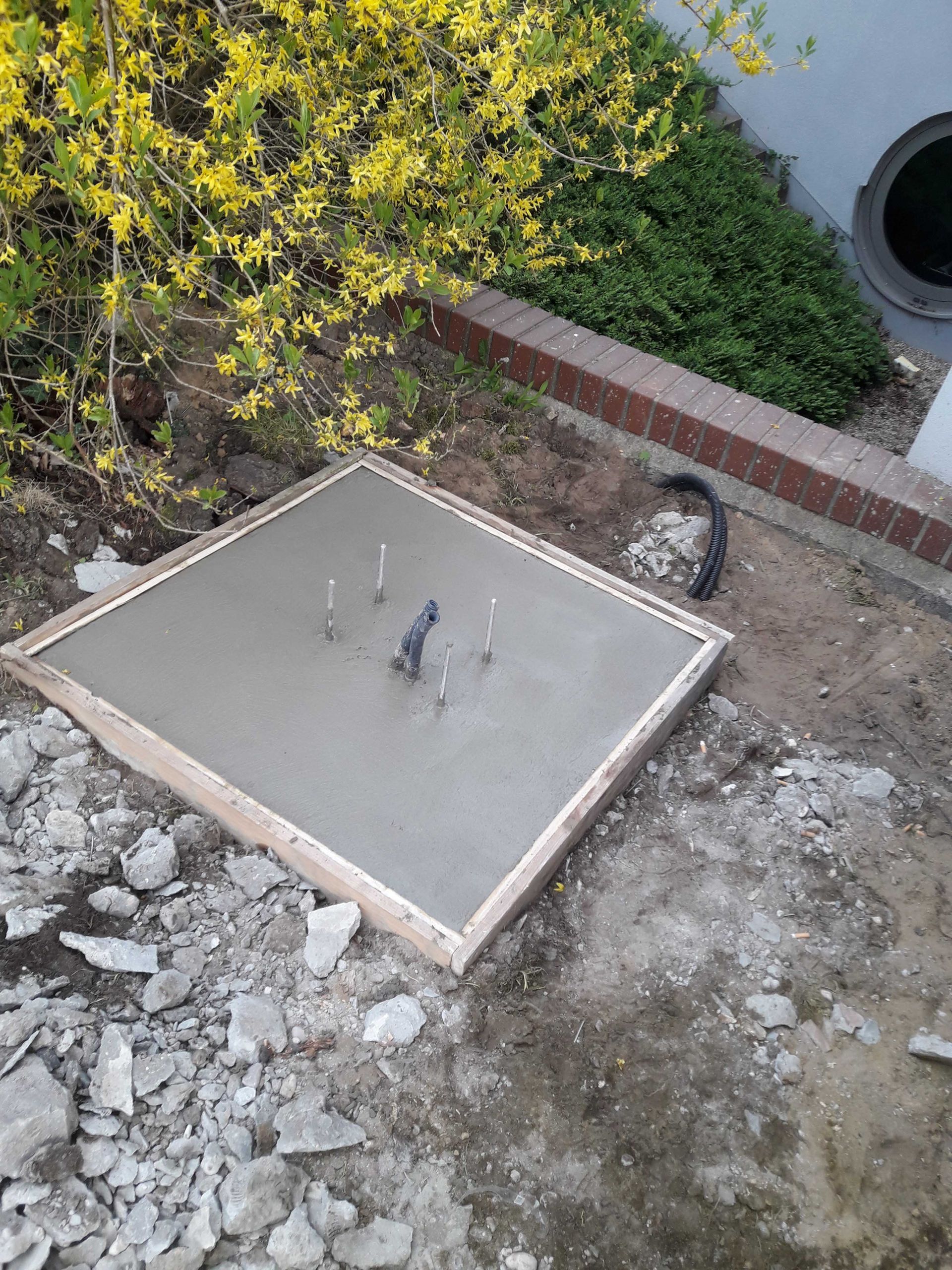 Betonarbeiten von der Rudolf Bibl Baugesellschaft mbH