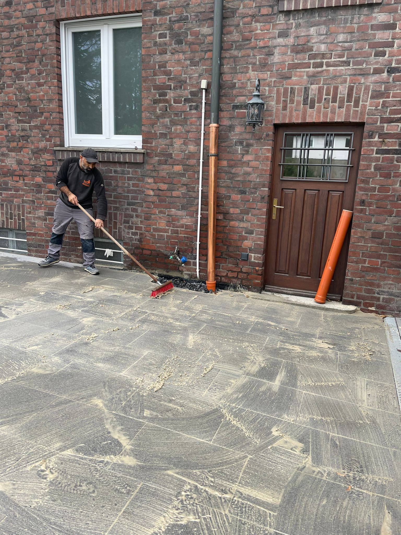 Erstellung einer Pflasterfläche