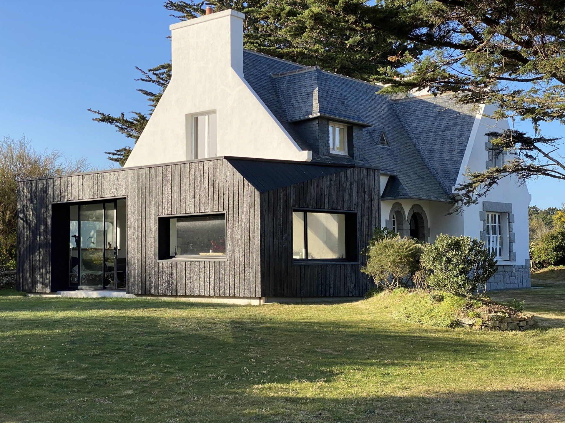 Maison au design moderne