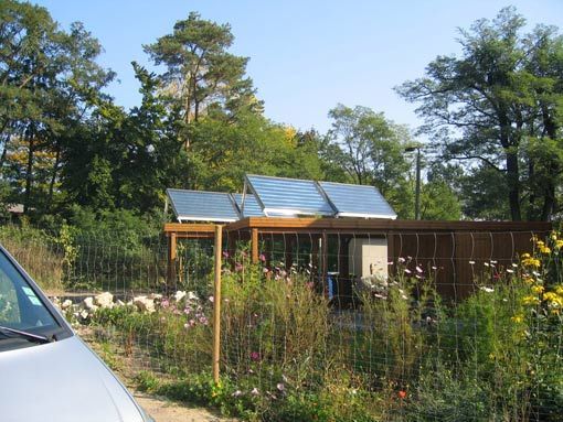 Solaranlage außen