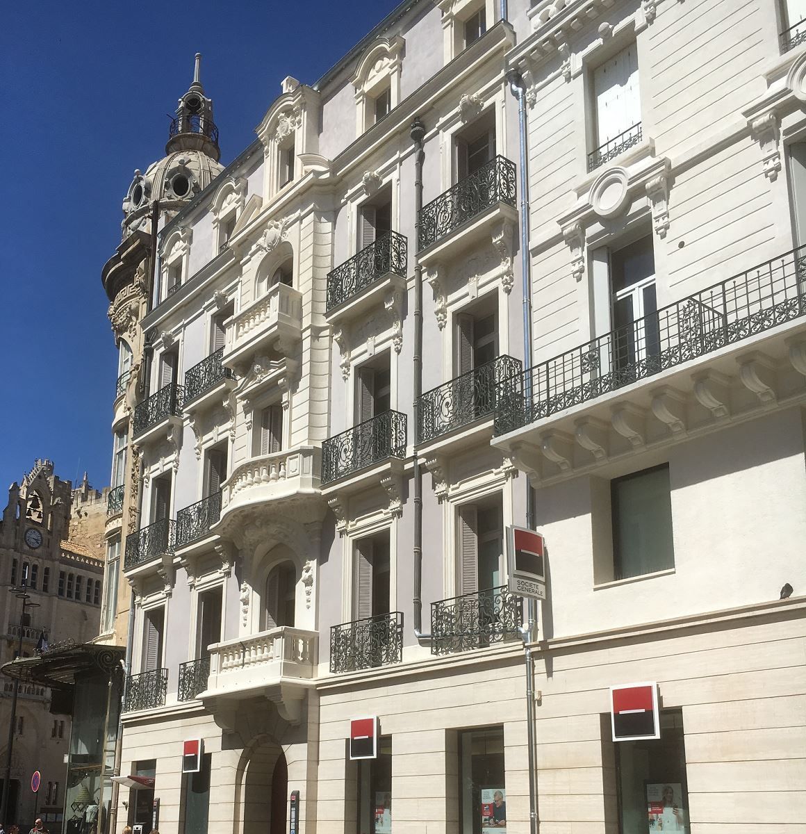 Façade d'immeuble haussmanien