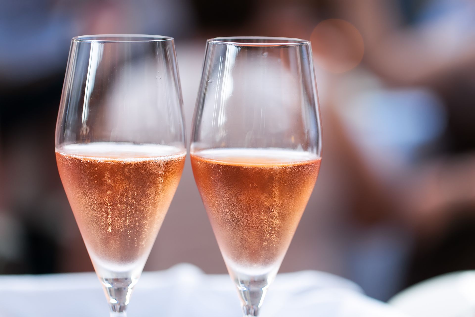 Deux verres de Touraine Rosé AOC