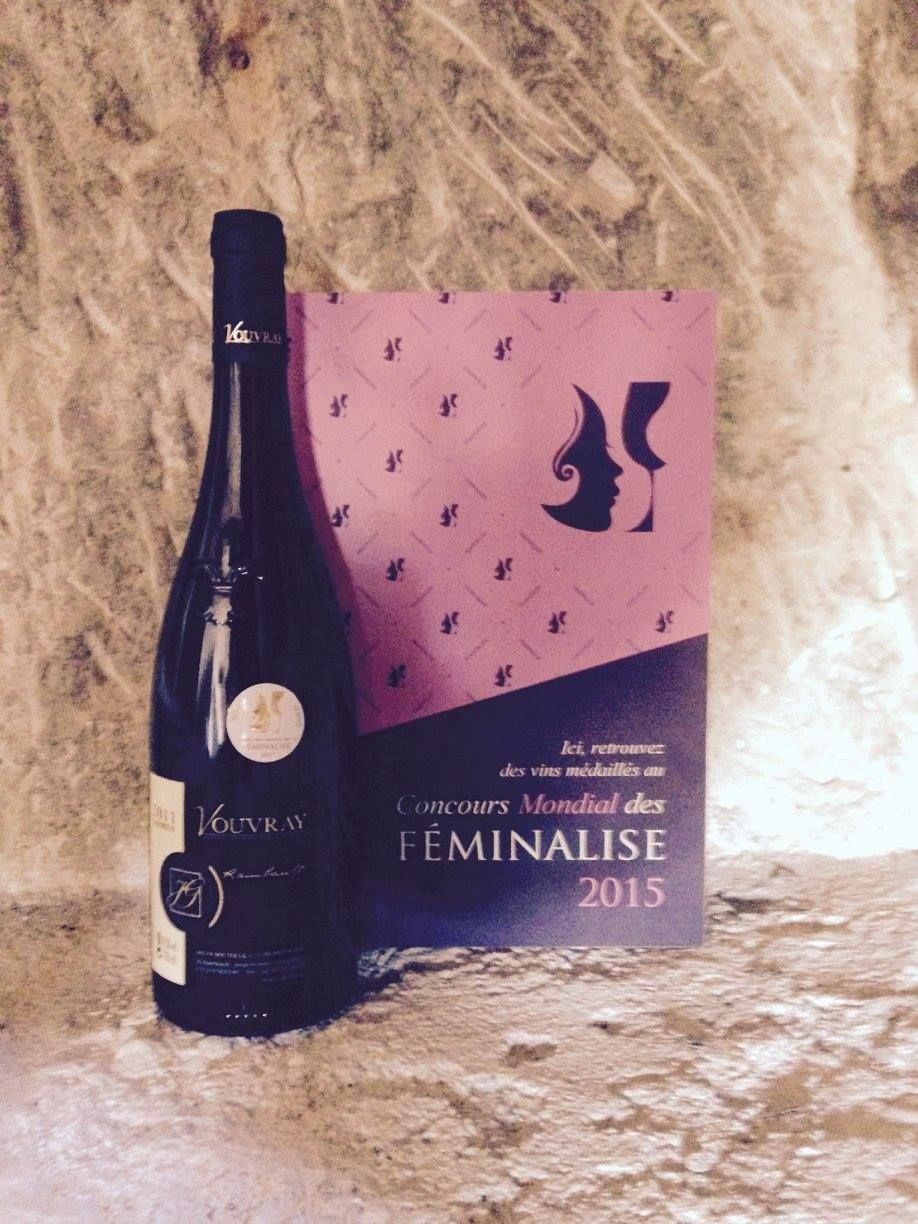 Bouteille de Vouvray liquoreux
