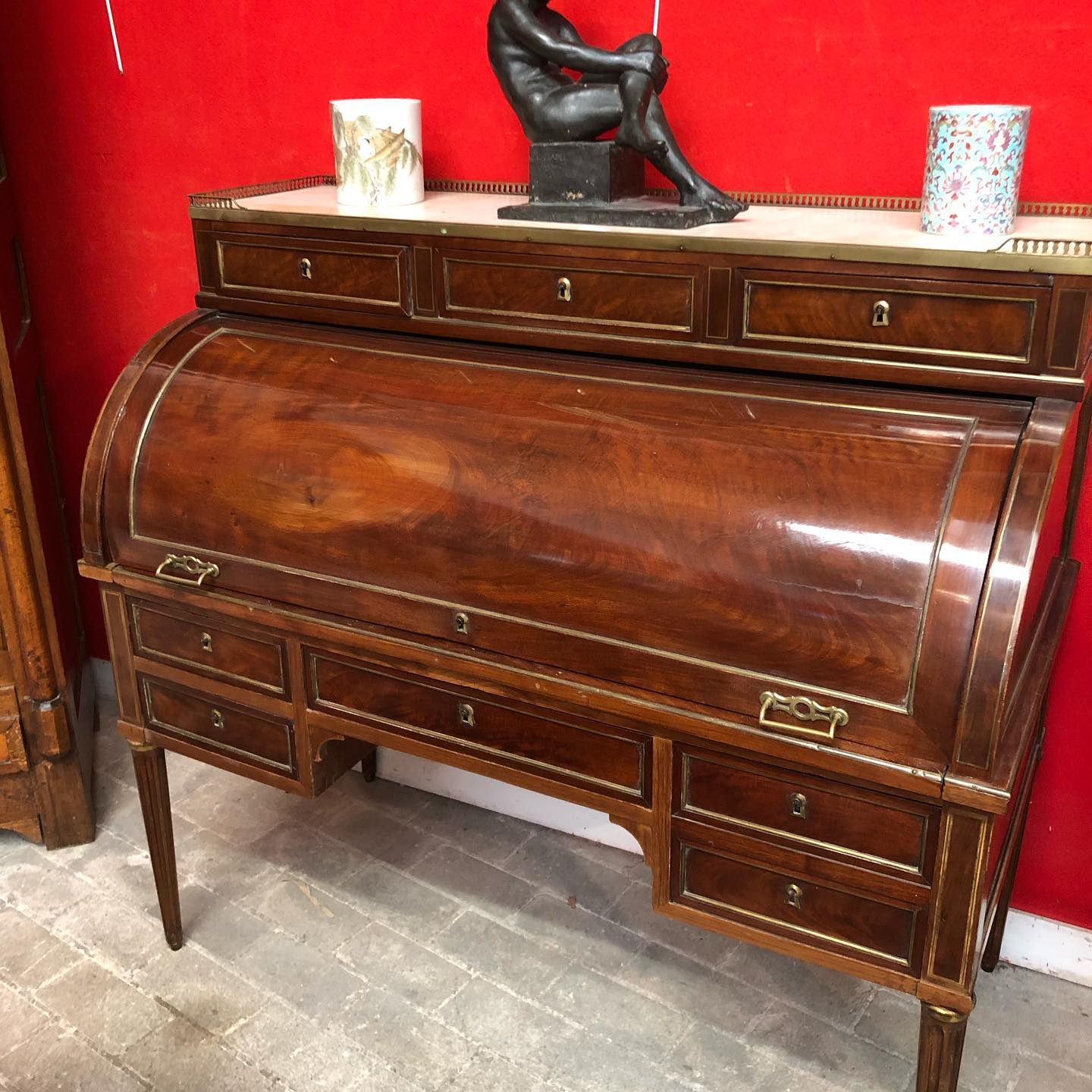 Bureau cylindre époque Louis XV