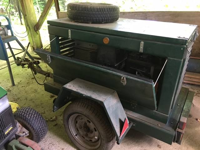 Génératrice sur remorque