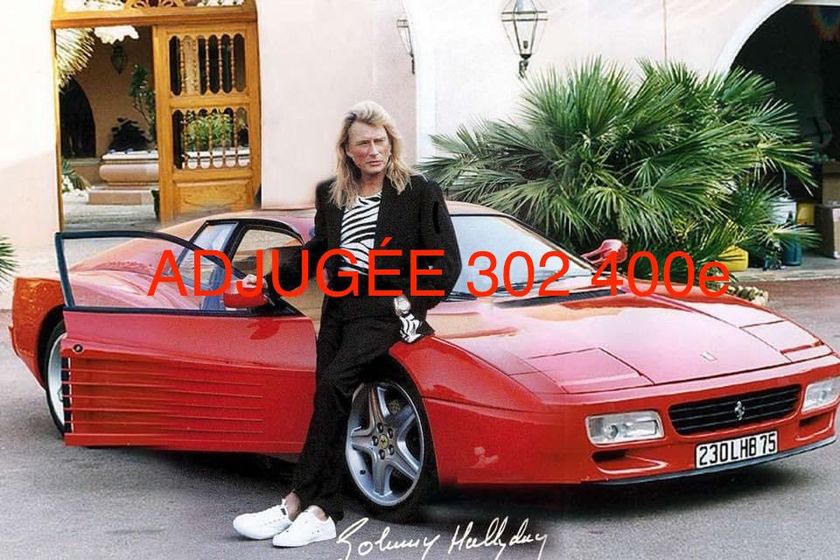 Ferrari Johnny Halliday
