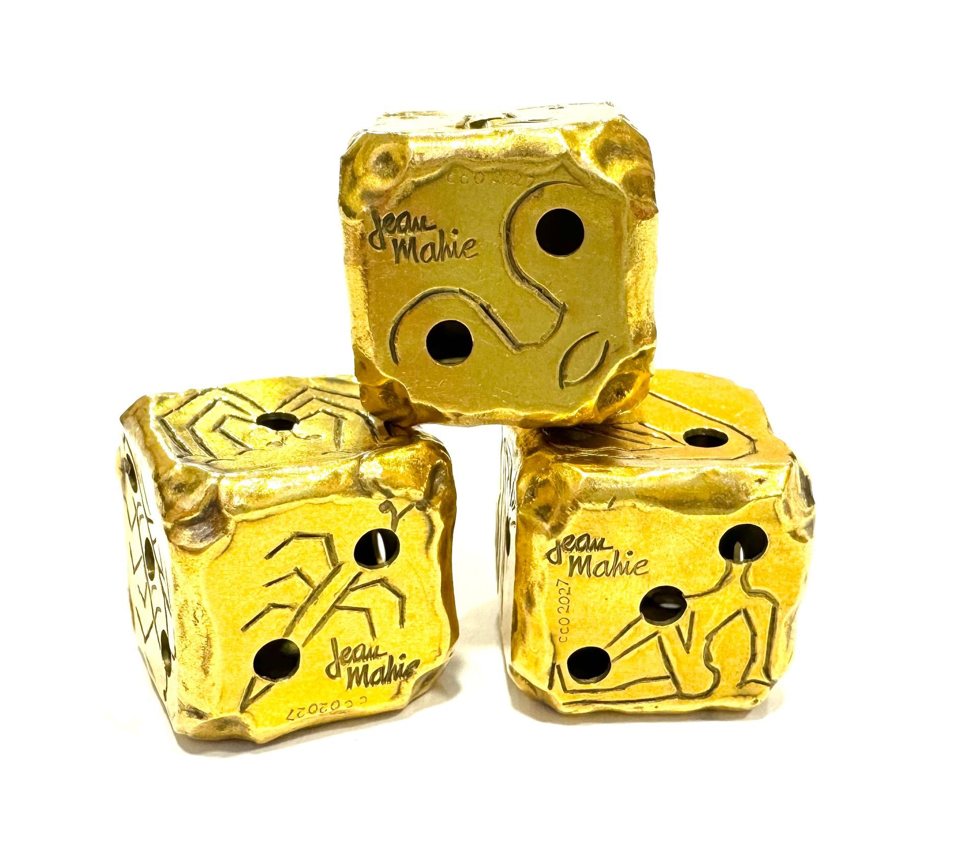 3 des en or Cartier Jean Mahié adjugés 9920e