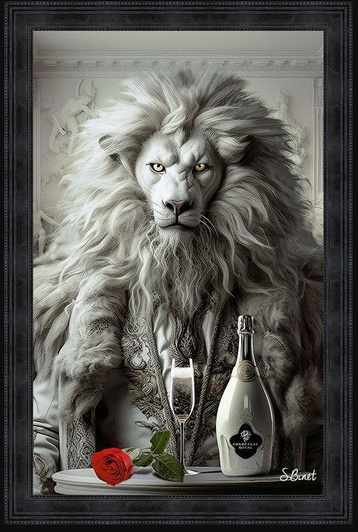 Tableaux représentant un lion