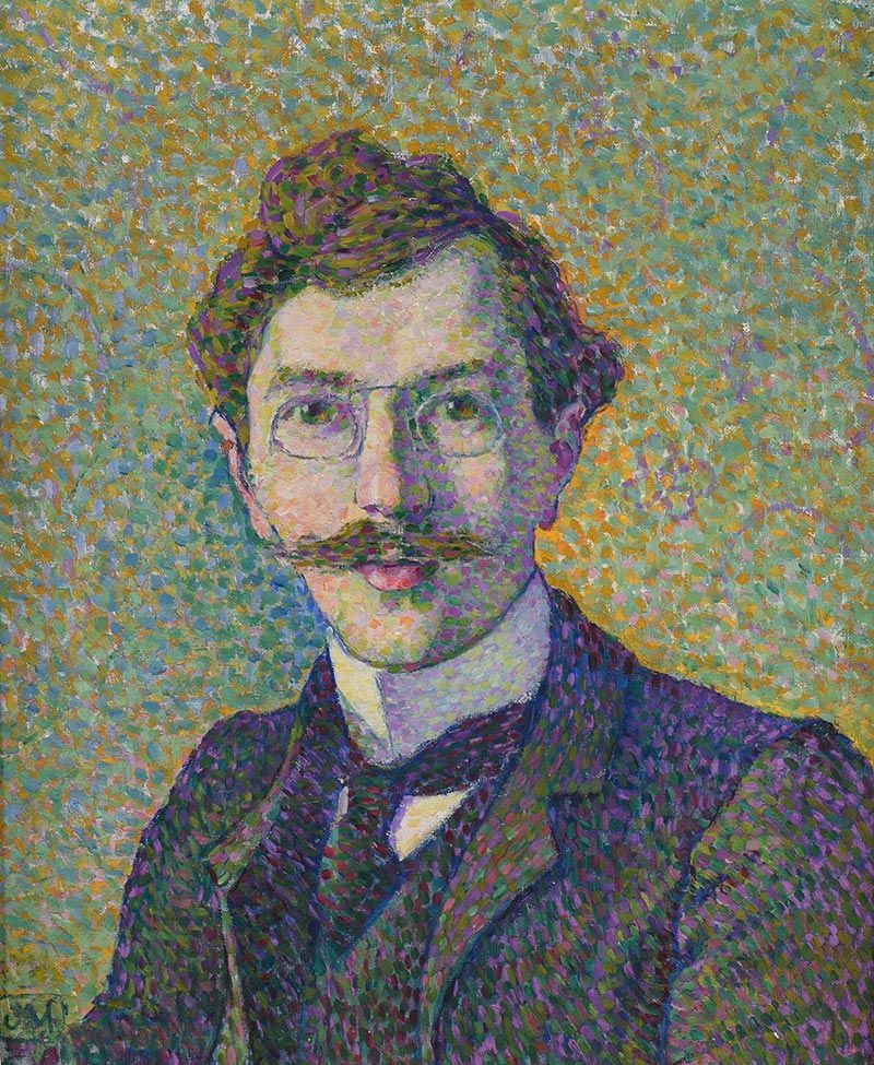 Tableau pointilliste de Jean Metzinger (1883-1956)