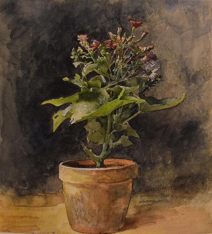 Record mondial - Léon Bonvin aquarelle 14x12,5 cm (adjugé 55 874€)