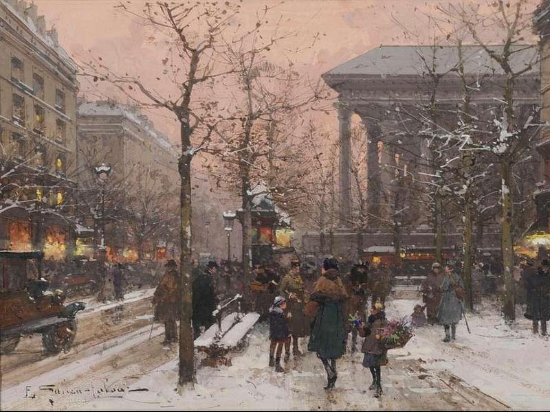 Eugène galien Laloue 1854-1941 (adjugé 12 400€)