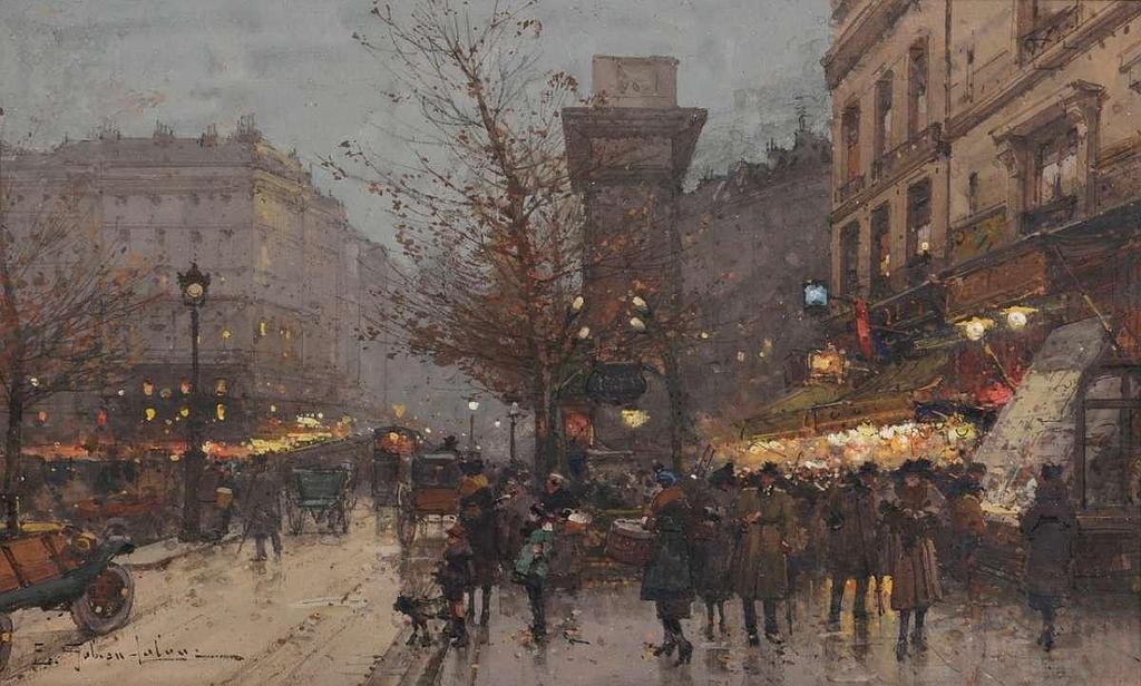 Eugène Galien Laloue 1854-1941 (adjugé 12160€)