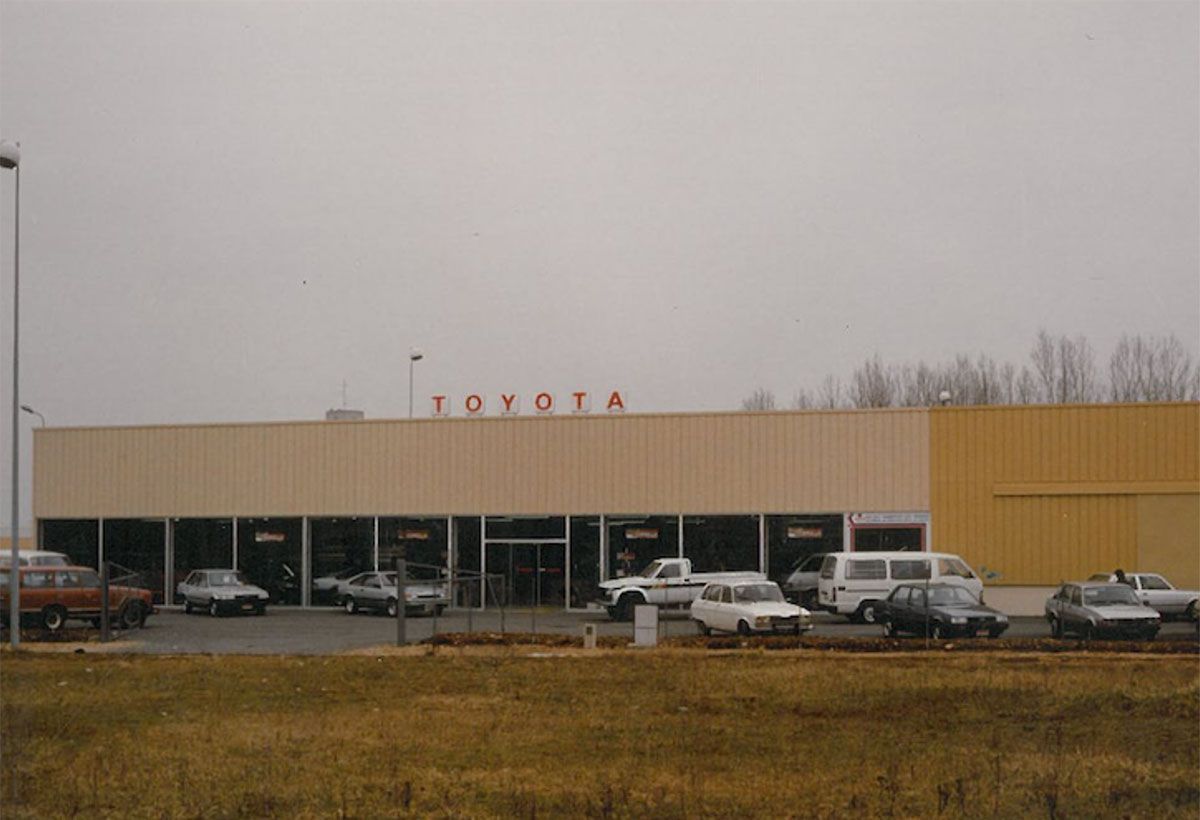Concession Toyota vintage