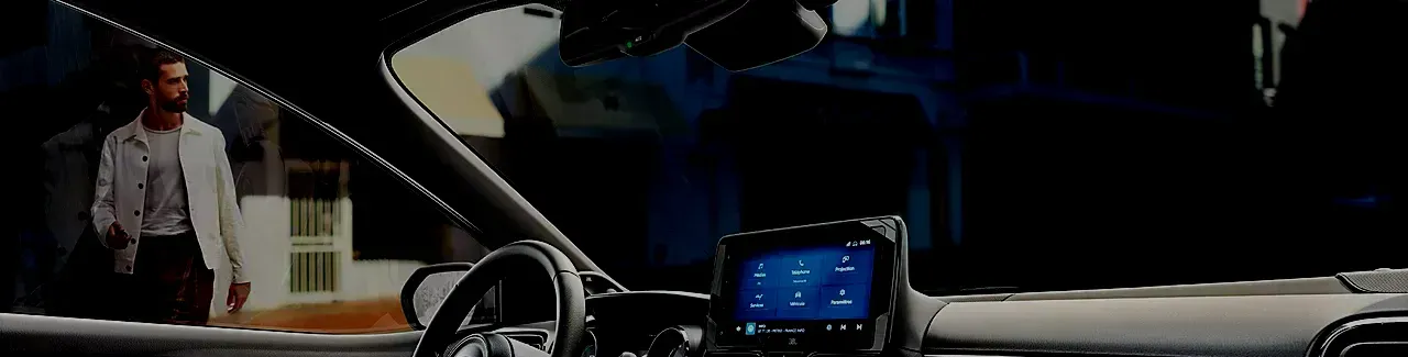 Route avec différentes couleurs