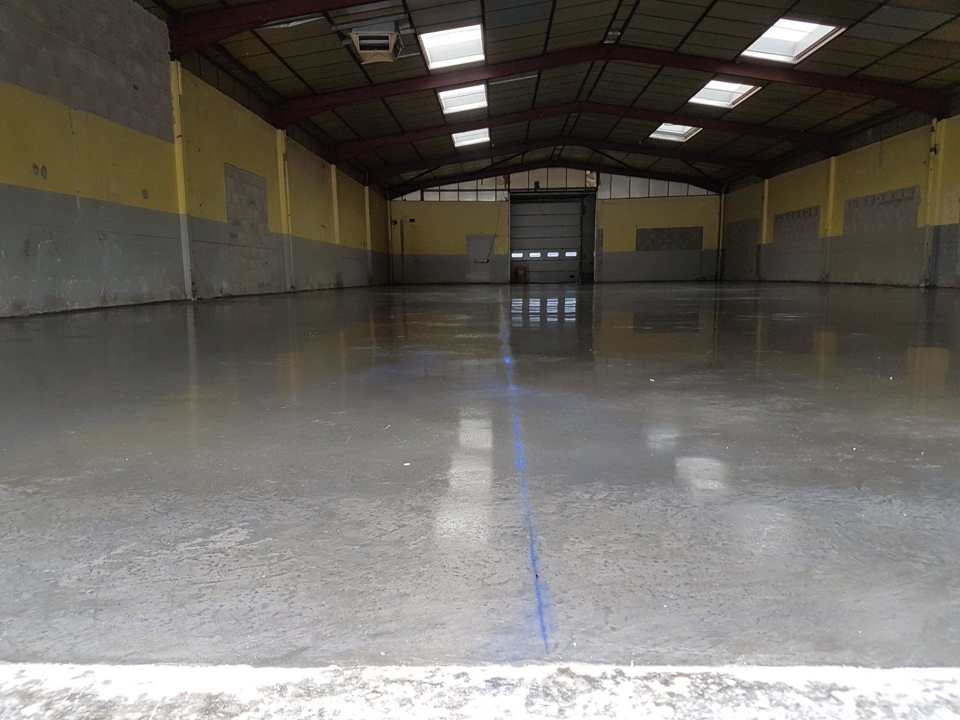 Après pose de chape