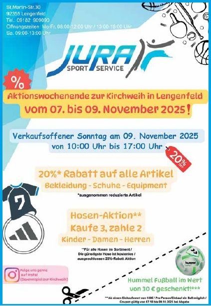 Verkaufsoffener Sonntag am 9 November 2025