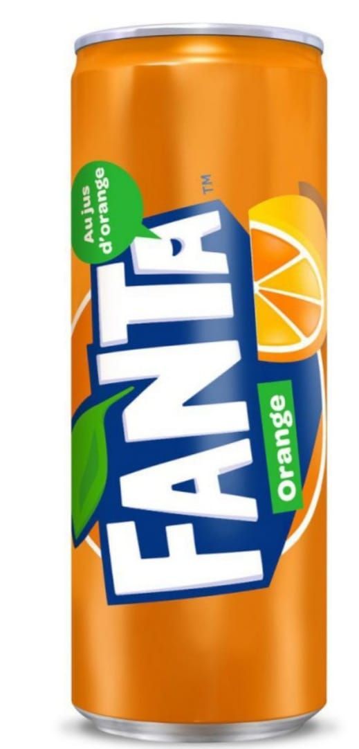 Fanta en canette
