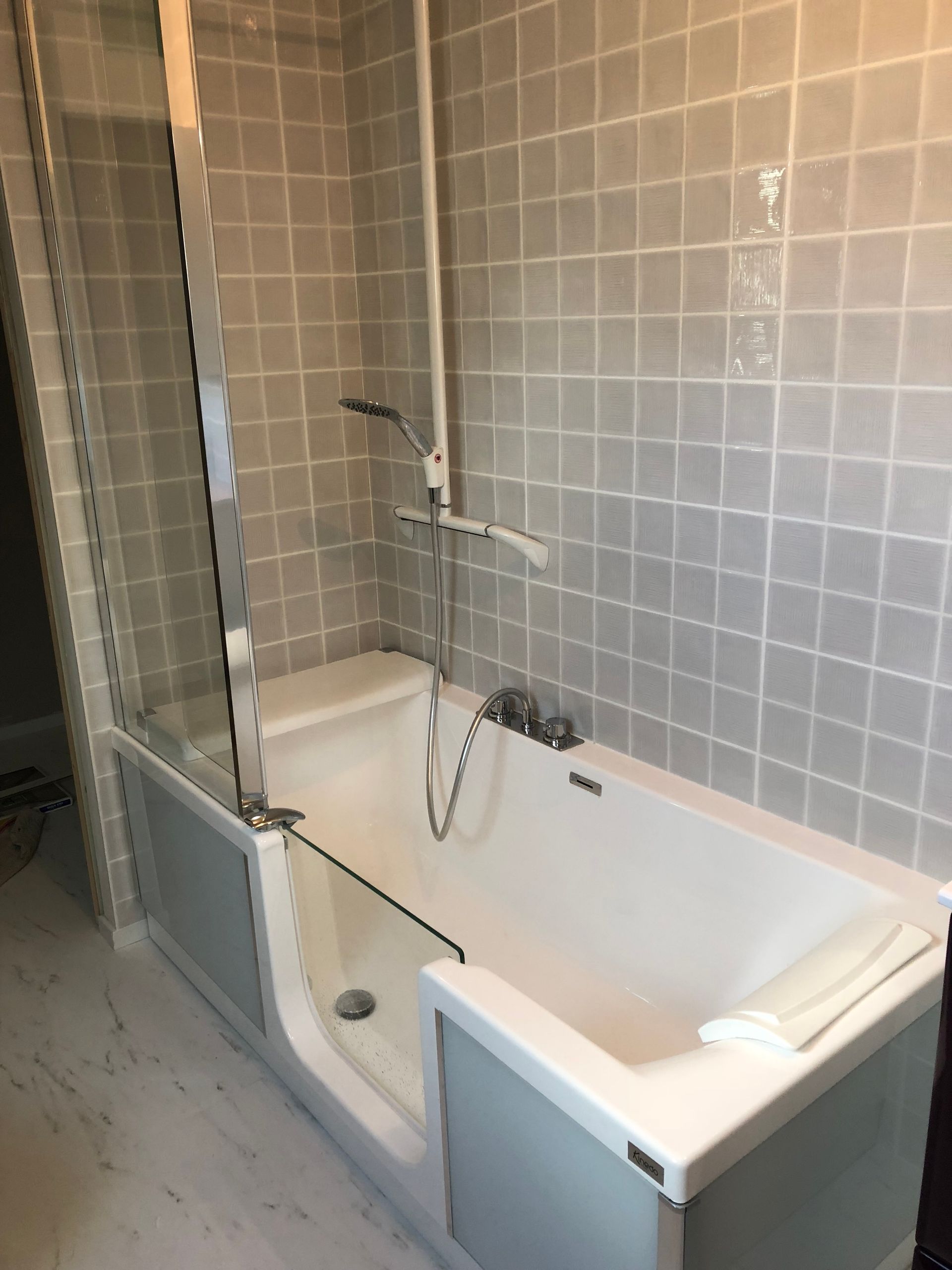 Rénovation d'une chasse de WC