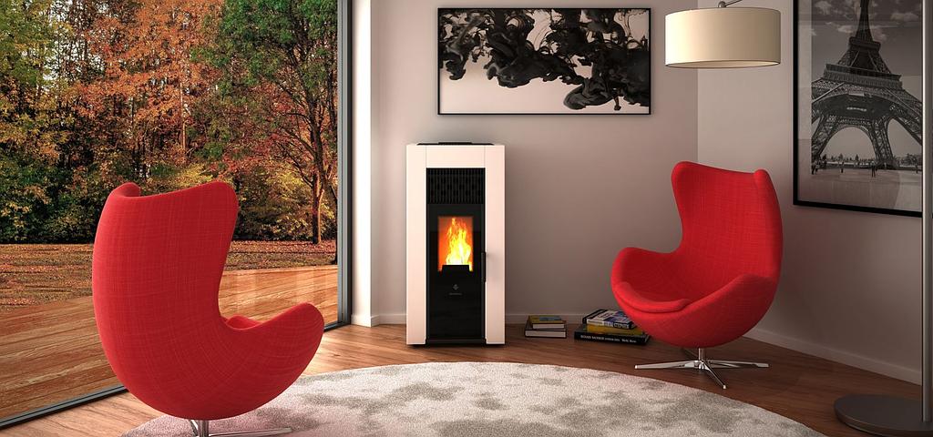 Eucalia nouvelle gamme poêle bois De Dietrich