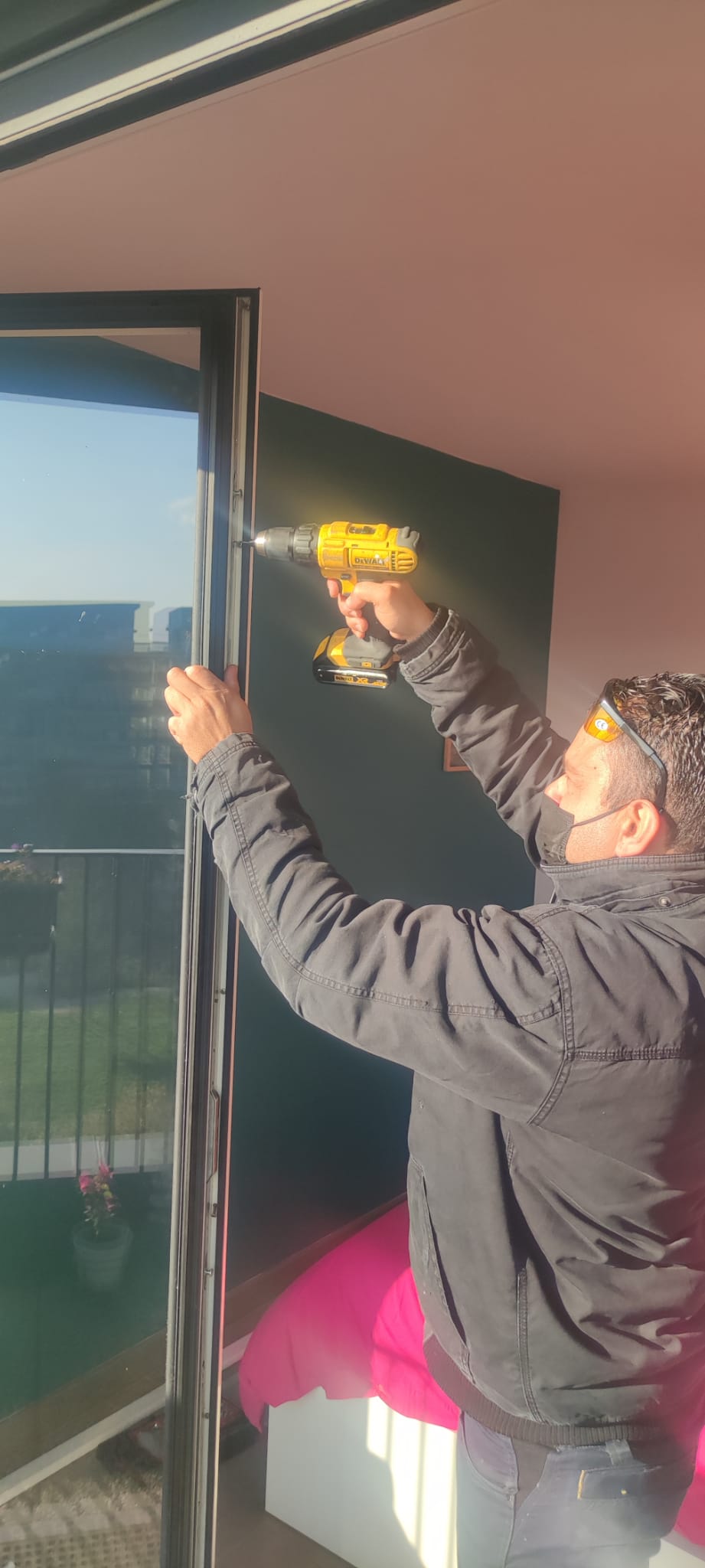 Réparation de baies vitrées