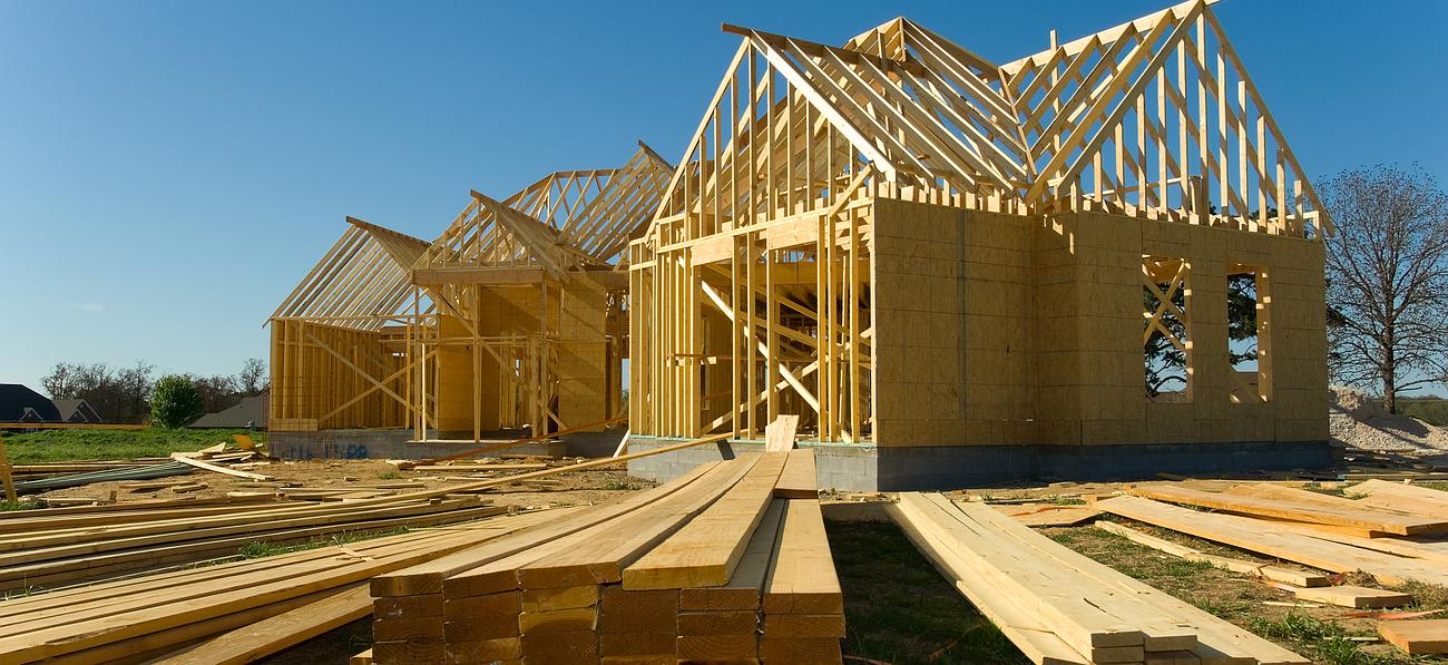 Construction d'une maison avec ossature en bois
