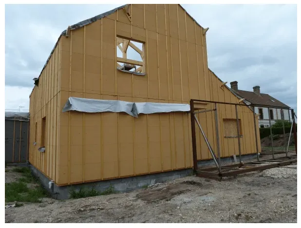 Construction de maison à ossature bois