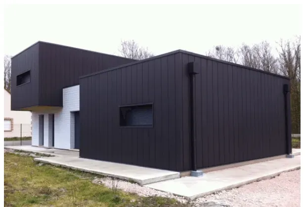 Travaux pour la réalisation d'une maison en bois