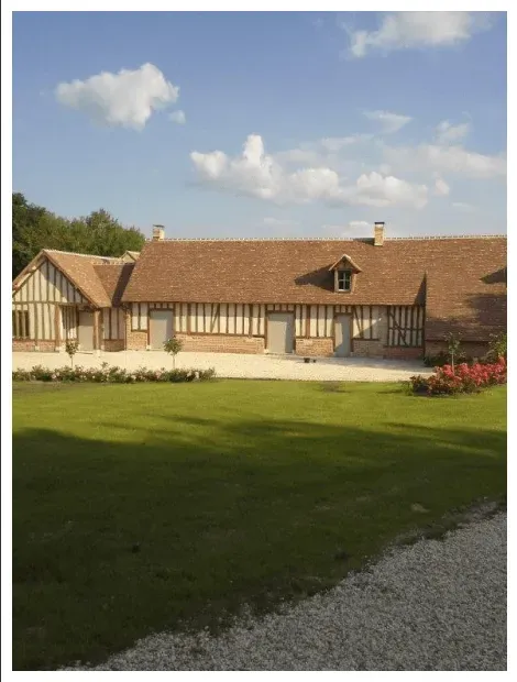 Colombages maison extérieur