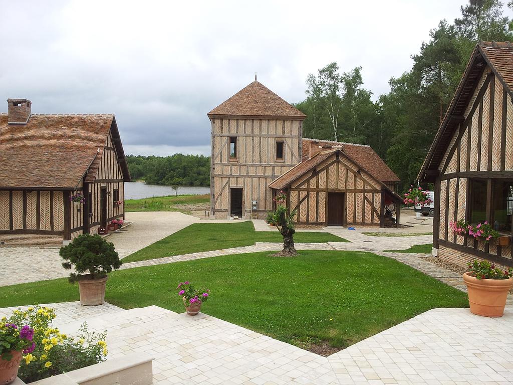 Colombages sur maison