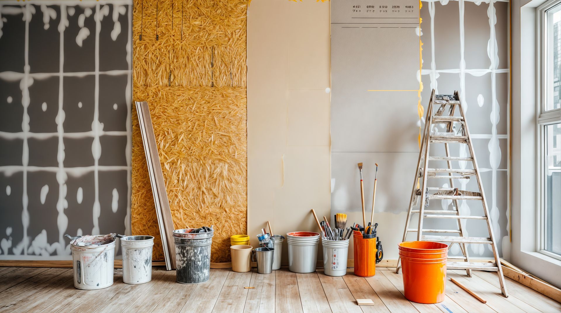 Un mur en construction