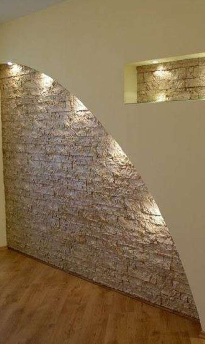 Muro a secco su parete interna