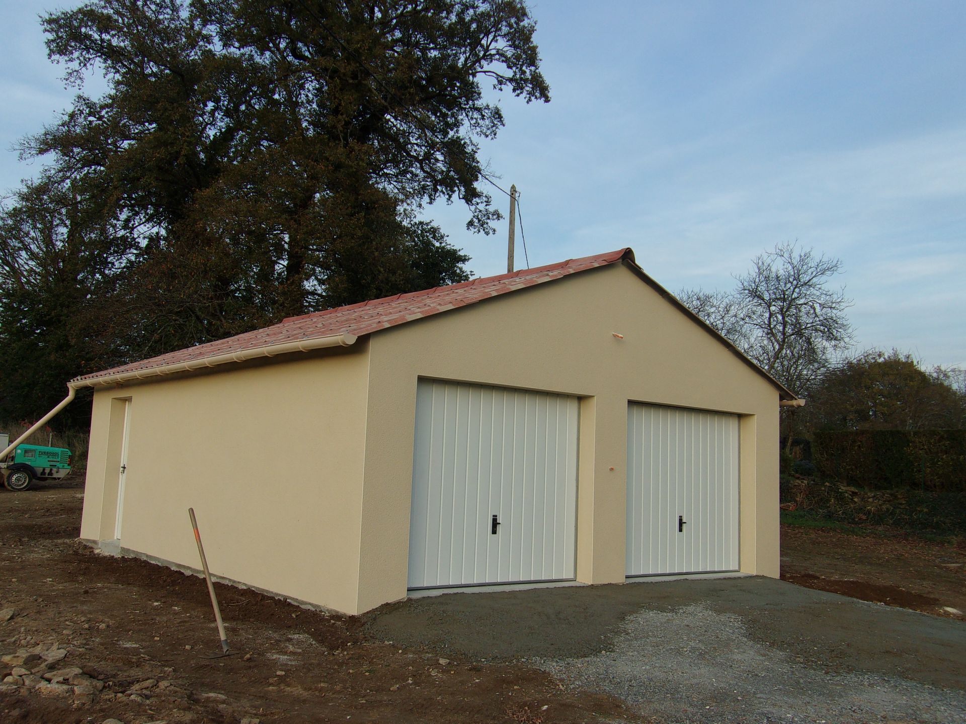 Construction de garage