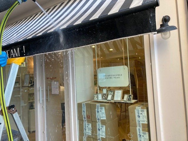 nettoyage de vitrines