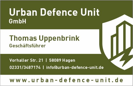 Visitenkarte Thomas Uppenbrink