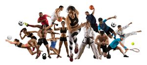 Sportifs en action