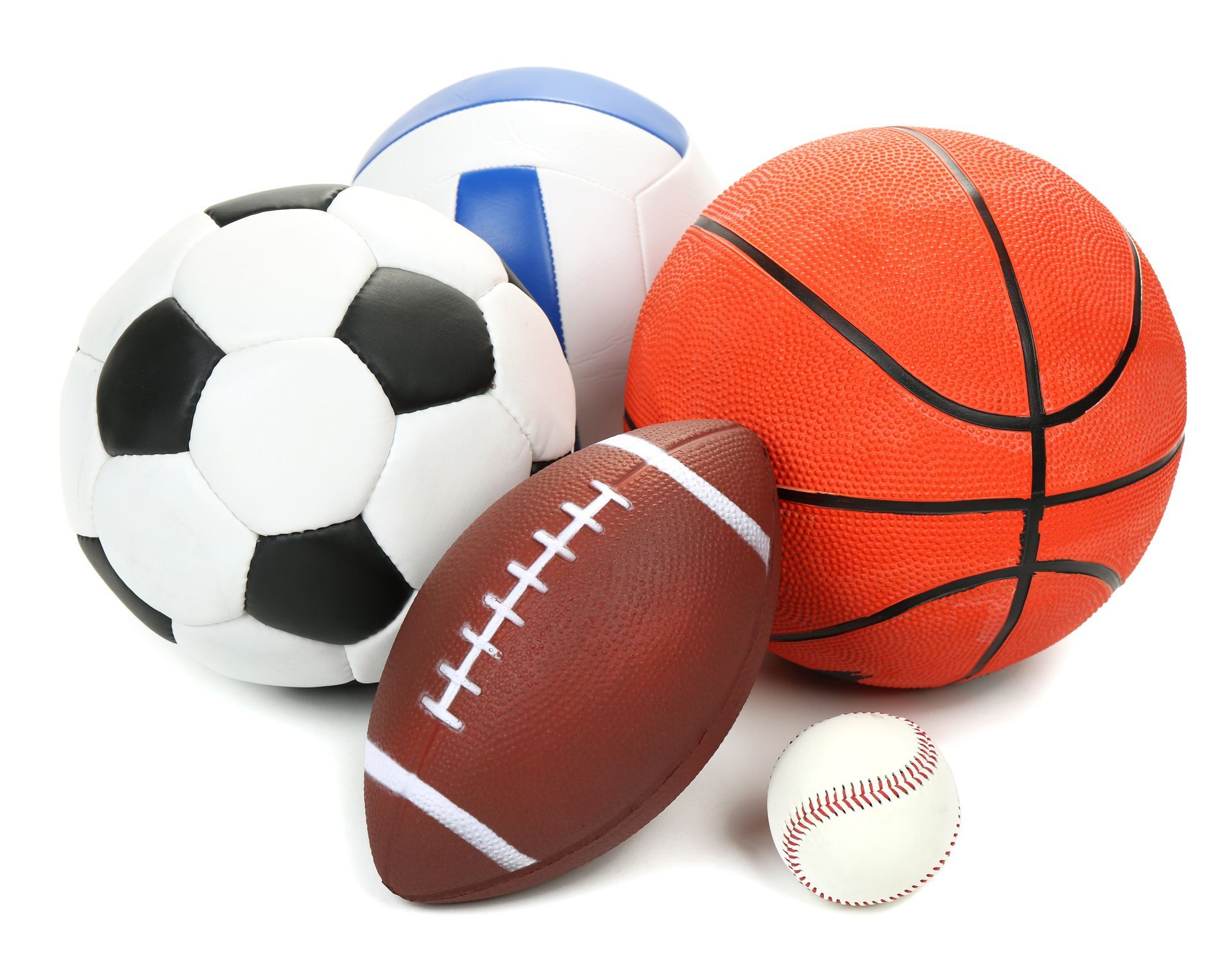 Ballons de foot, basket, rugby…