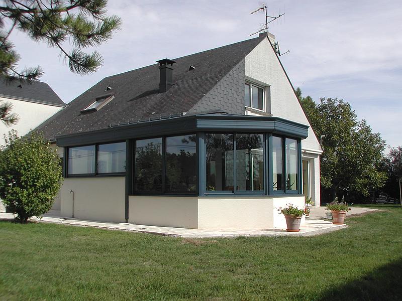 flavier alu véranda sur mesure aluminium Saumur