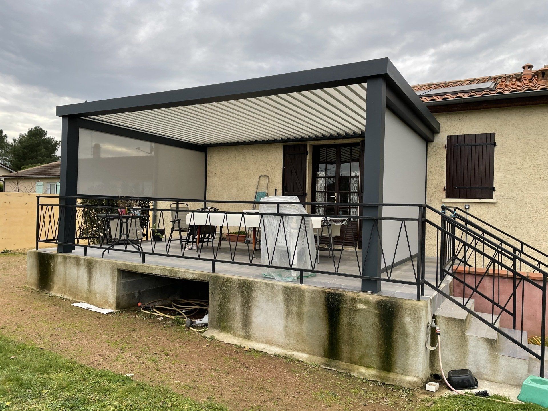 pergola aluminium saumur Flavier alu