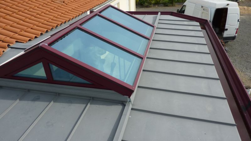 véranda toiture