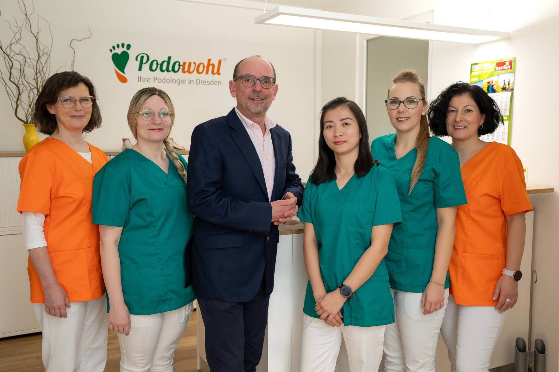 Teamfoto von Podowohl