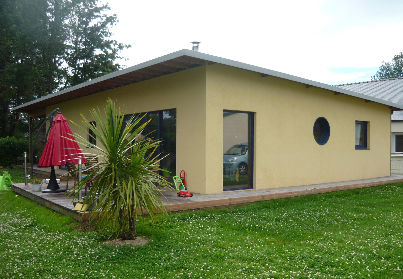 Maison de couleur claire