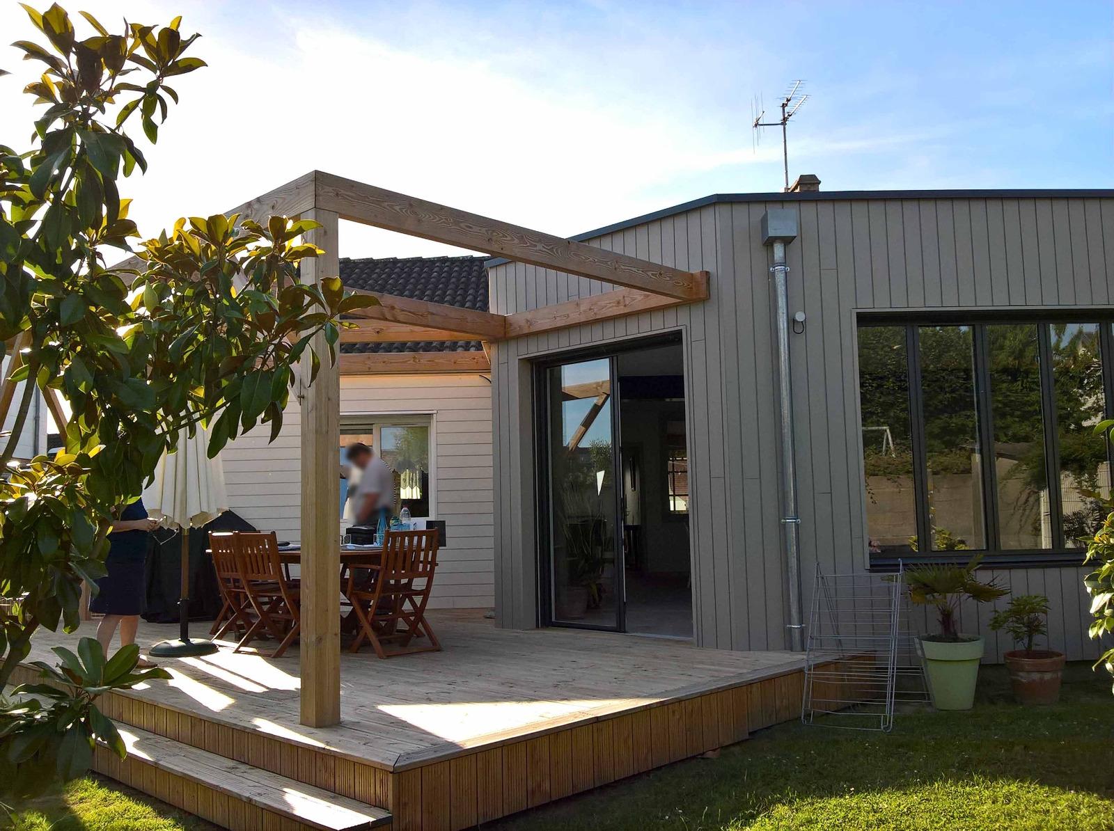 Pose de terrasse et de pergola