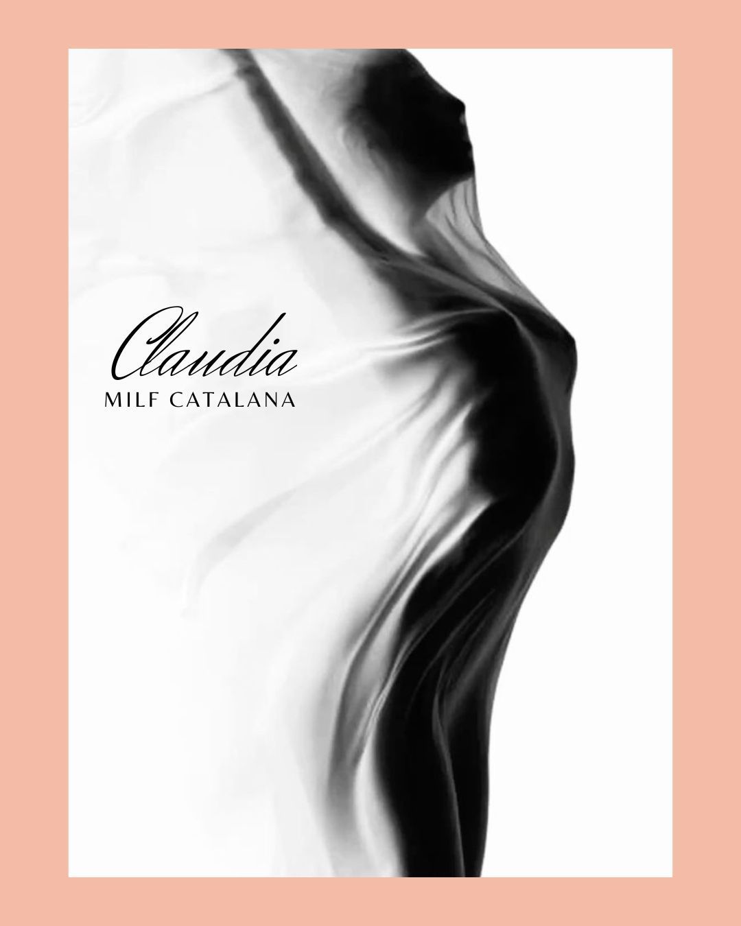 Silueta de una persona velada con tela blanca; el texto dice 