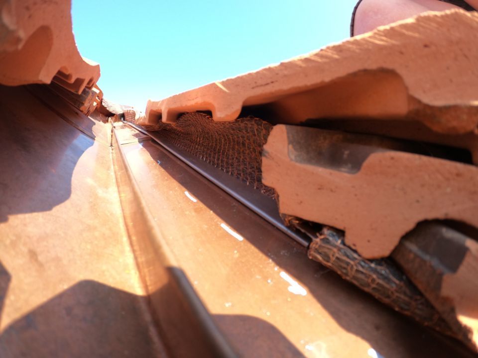 Marderschutz von der HTR PROTECT GmbH auf einem Dach