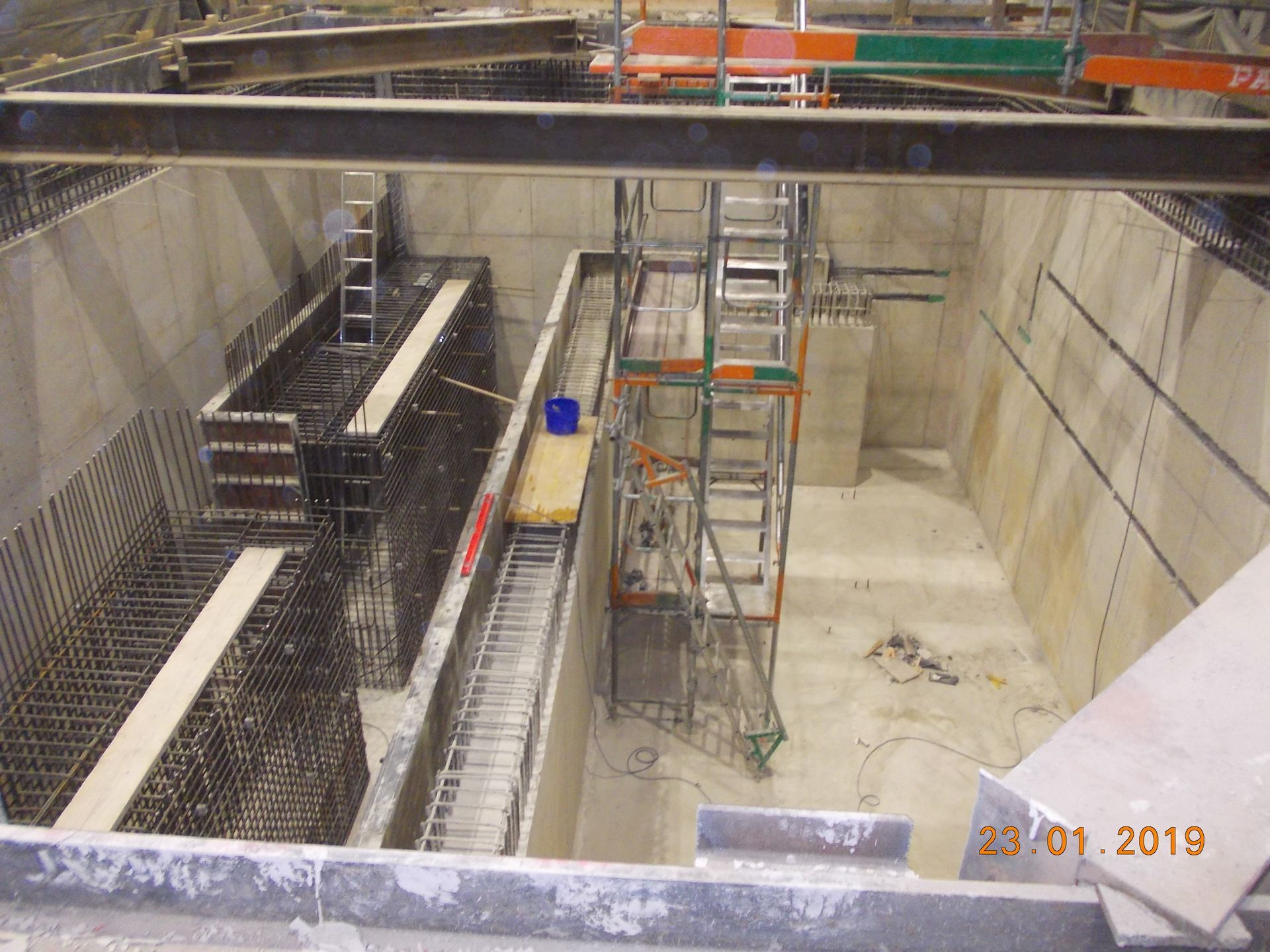 Großbauprojekt mit Kran