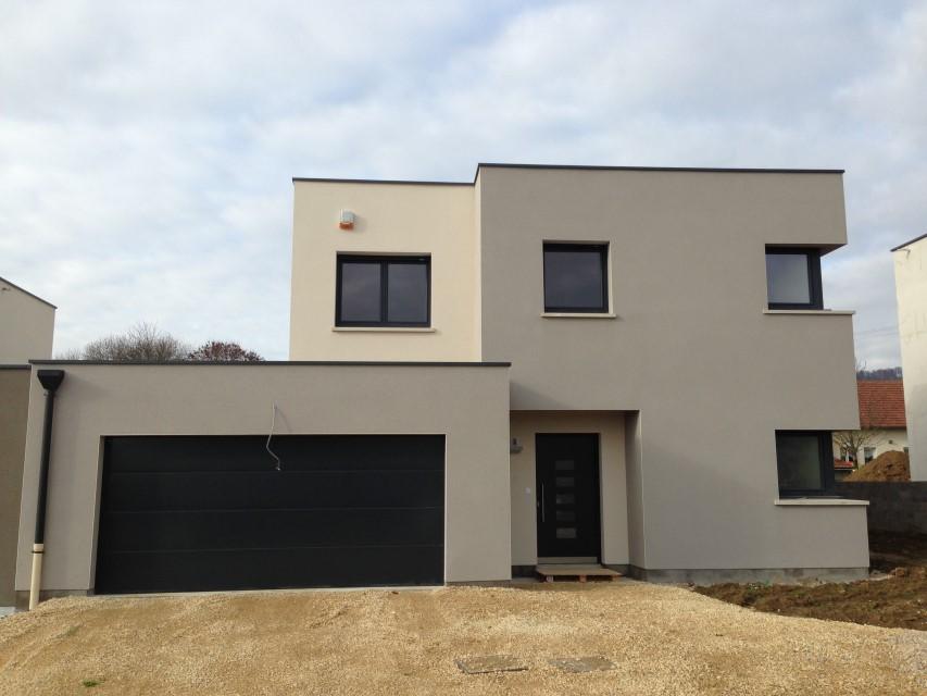 Façade maison moderne